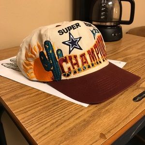 Vintage Snapback Dallas Cowboys Super Bowl Champs